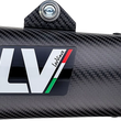 Load image into Gallery viewer, LeoVince LV-10 Slip-On Muffler - Carbon Fiber 15242CU - Side View