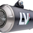 Load image into Gallery viewer, LeoVince LV-10 Slip-On Muffler - Carbon Fiber 15245C - Installation View
