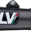 Load image into Gallery viewer, LeoVince LV-10 Slip-On Muffler - Carbon Fiber 15250CU - Back View