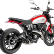Load image into Gallery viewer, LeoVince LV-10 Slip-On Muffler - Carbon Fiber 15266C - Side View