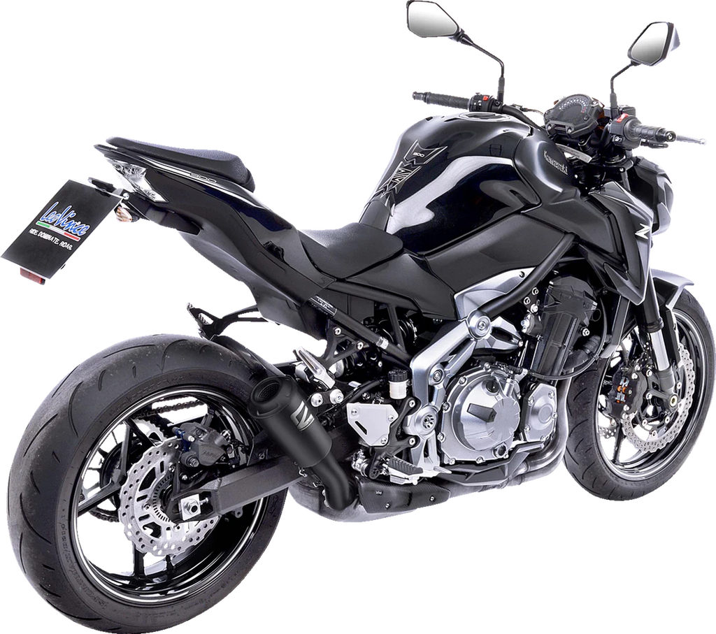 LeoVince LV-10 Slip-On Muffler - Full Black 15204FB - Main Product View