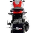 Load image into Gallery viewer, LeoVince LV-10 Slip-On Muffler - Full Black 15266FB - Back View
