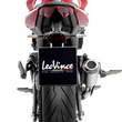 Load image into Gallery viewer, LeoVince LV-10 Slip-On Muffler - Silver 15256 - Back View