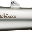 Load image into Gallery viewer, LeoVince LV-10 Slip-On Muffler - Stainless Steel 15226 - Back View