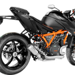 Load image into Gallery viewer, LeoVince LV-10 Slip-On Muffler - Stainless Steel 15243U - Side View