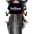 Load image into Gallery viewer, LeoVince LV-10 Slip-On Muffler - Stainless Steel 15243U - Back View