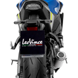Load image into Gallery viewer, LeoVince LV-10 Slip-On Muffler - Stainless Steel 15245 - Back View