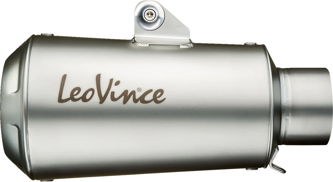 LeoVince LV-10 Slip-On Muffler - Stainless Steel 15245 - Additional View 5
