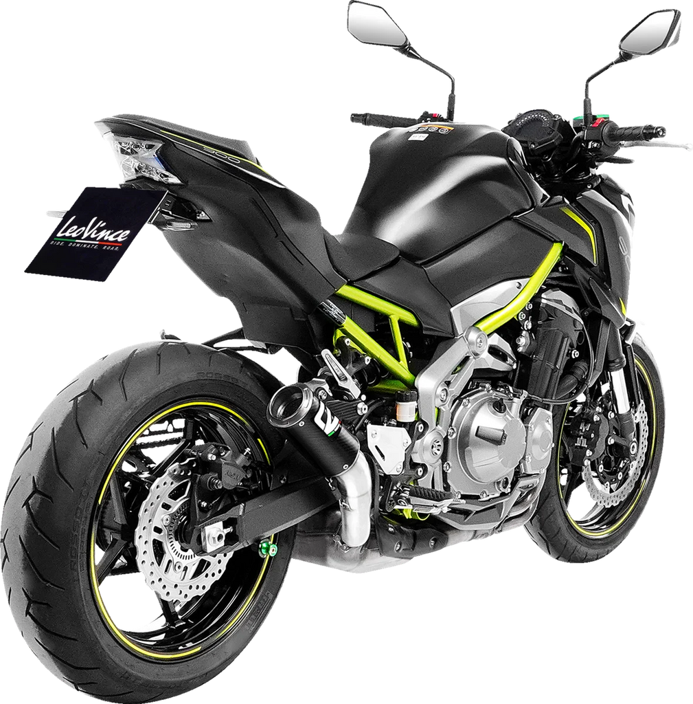 LeoVince LV Corsa Muffler - Carbon Fiber 15402CU - Main Product View