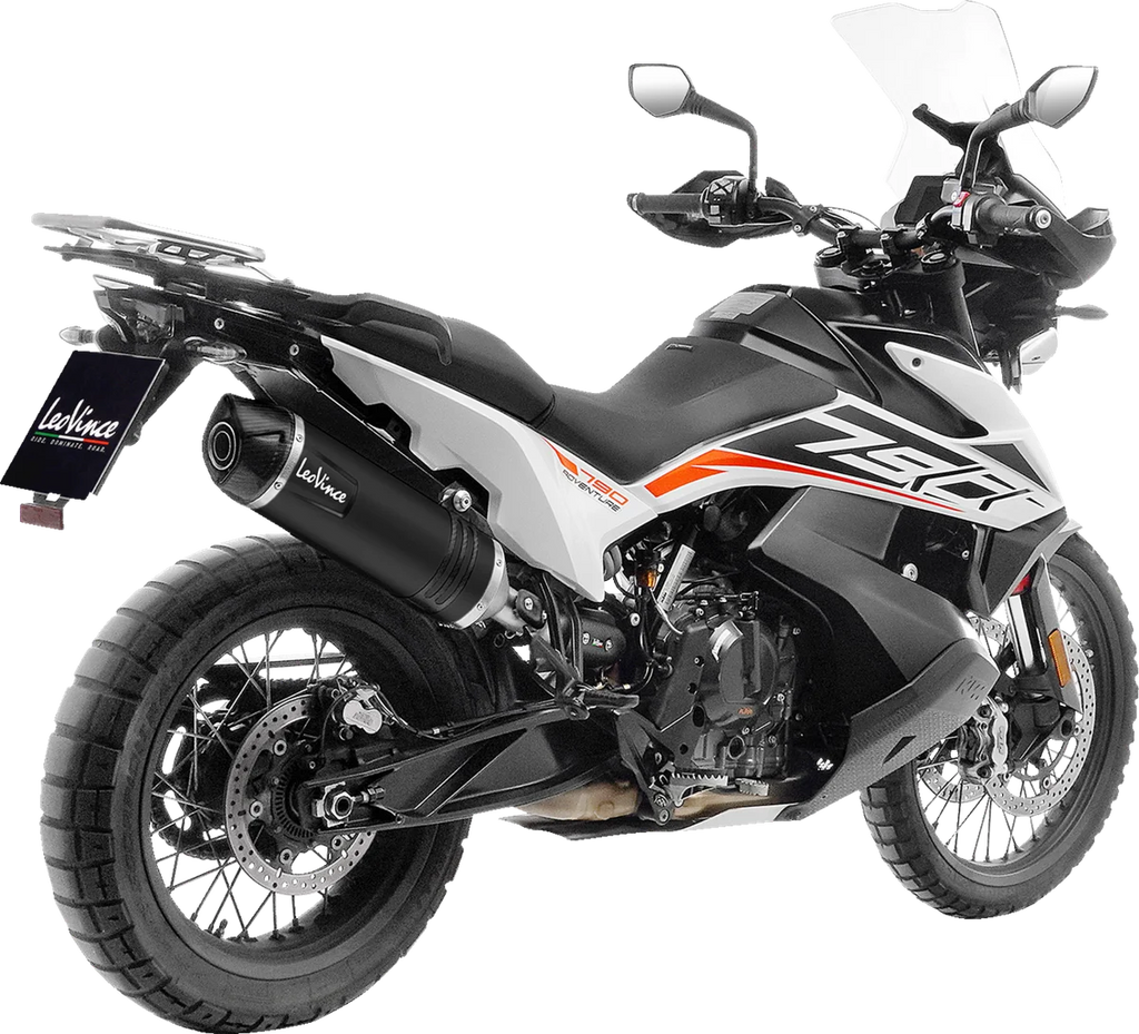LeoVince LV One EVO Slip-On Muffler - Black 14414EBU - Main Product View