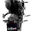 Load image into Gallery viewer, LeoVince LV One EVO Slip-On Muffler - Black 14444EBU - Back View