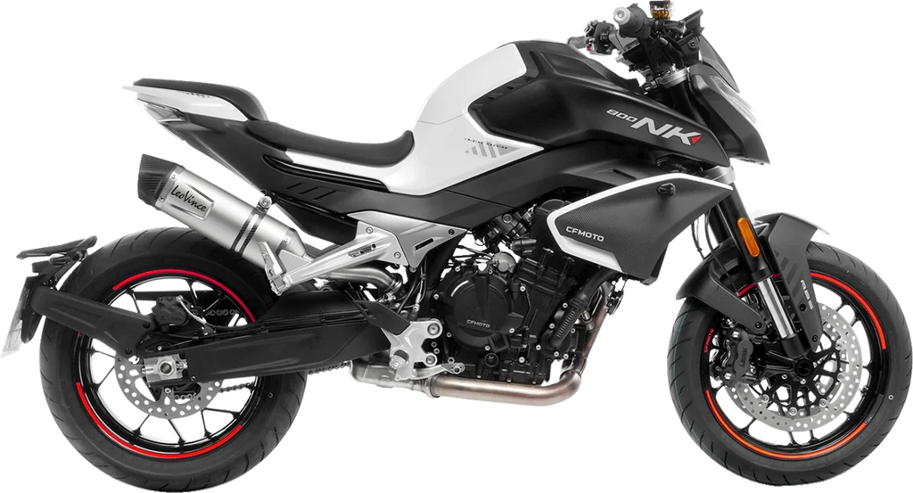 LeoVince LV One EVO Slip-On Muffler - Black 14444EBU - Installation View