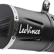 Load image into Gallery viewer, LeoVince LV One EVO Slip-On Muffler - Black - Stainless Steel 14446EBU - Side View