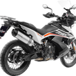 Load image into Gallery viewer, LeoVince LV One EVO Slip-On Muffler - Silver 14414EU - Main Product View