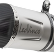 Load image into Gallery viewer, LeoVince LV One EVO Slip-On Muffler - Silver 14414EU - Side View