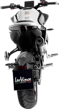 Load image into Gallery viewer, LeoVince LV One EVO Slip-On Muffler - Silver 14444EU - Back View