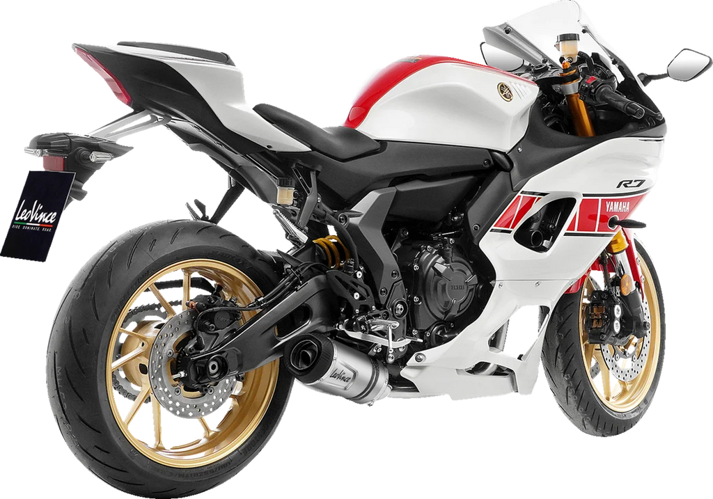 LeoVince LV One Evo Exhaust System - Stainless Steel 14360EU - Back View