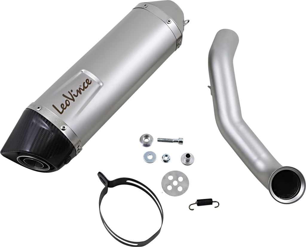 LeoVince LV One Evo Muffler - Stainless Steel 14302EU - Main Product View