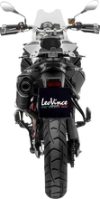 Load image into Gallery viewer, LeoVince LV One Evo Slip-On Muffler - Black Edition 14383EBU - Back View