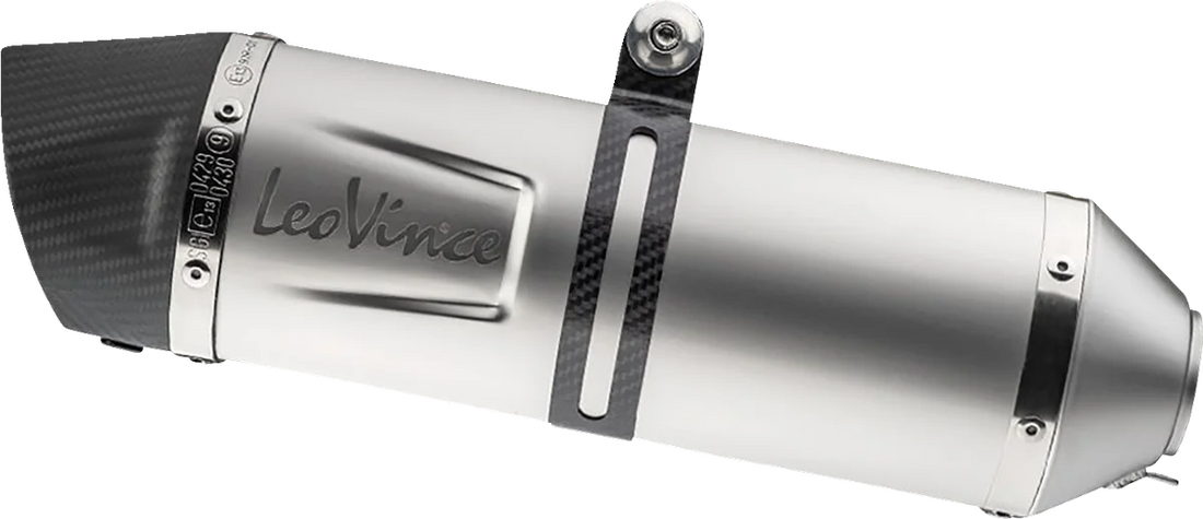 LeoVince LV One Evo Slip-On Muffler - Stainless Steel 14383EU - Additional View 5