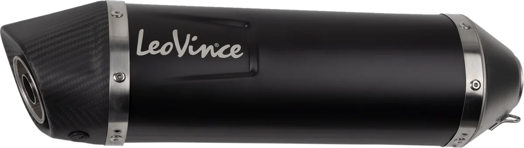 LeoVince LV One Slip-On Muffler - Black 14419EBU - Main Product View