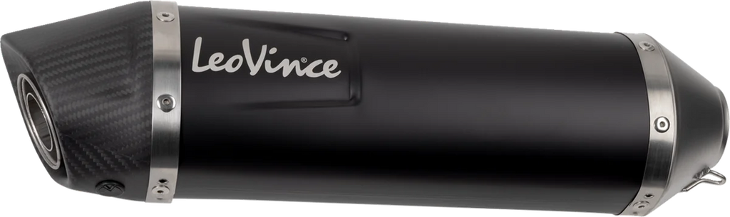 LeoVince LV One Slip-On Muffler - Black 14440EBU - Main Product View