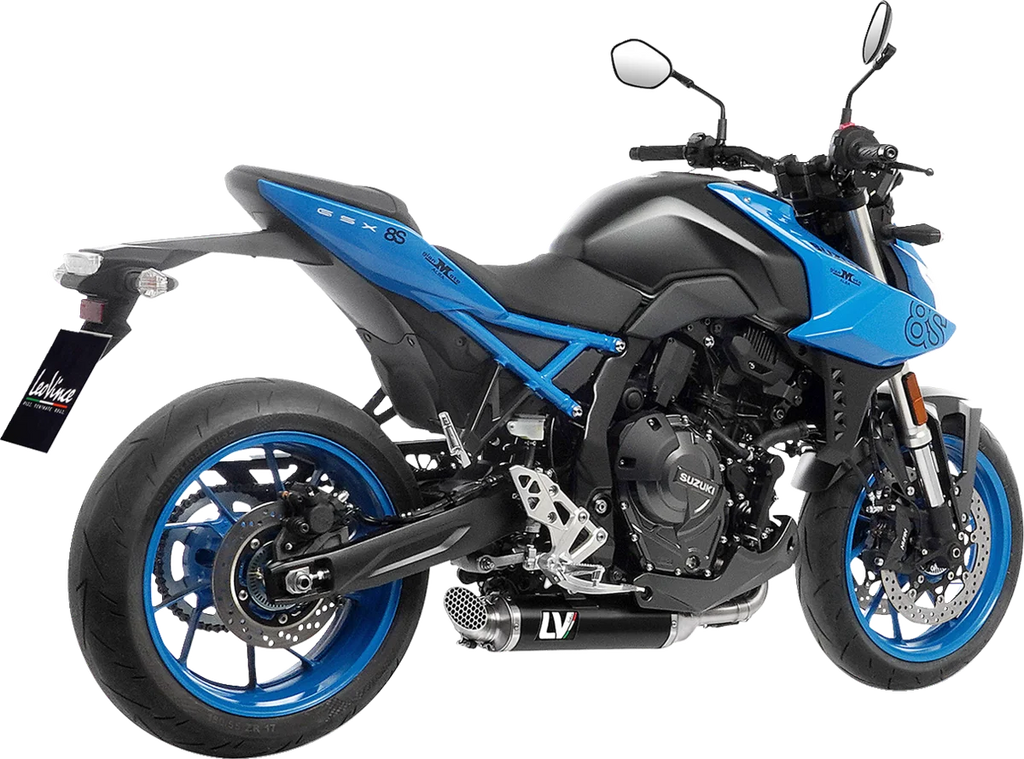 LeoVince LV Race Exhaust System - Stainless Steel 14443EBU - Side View