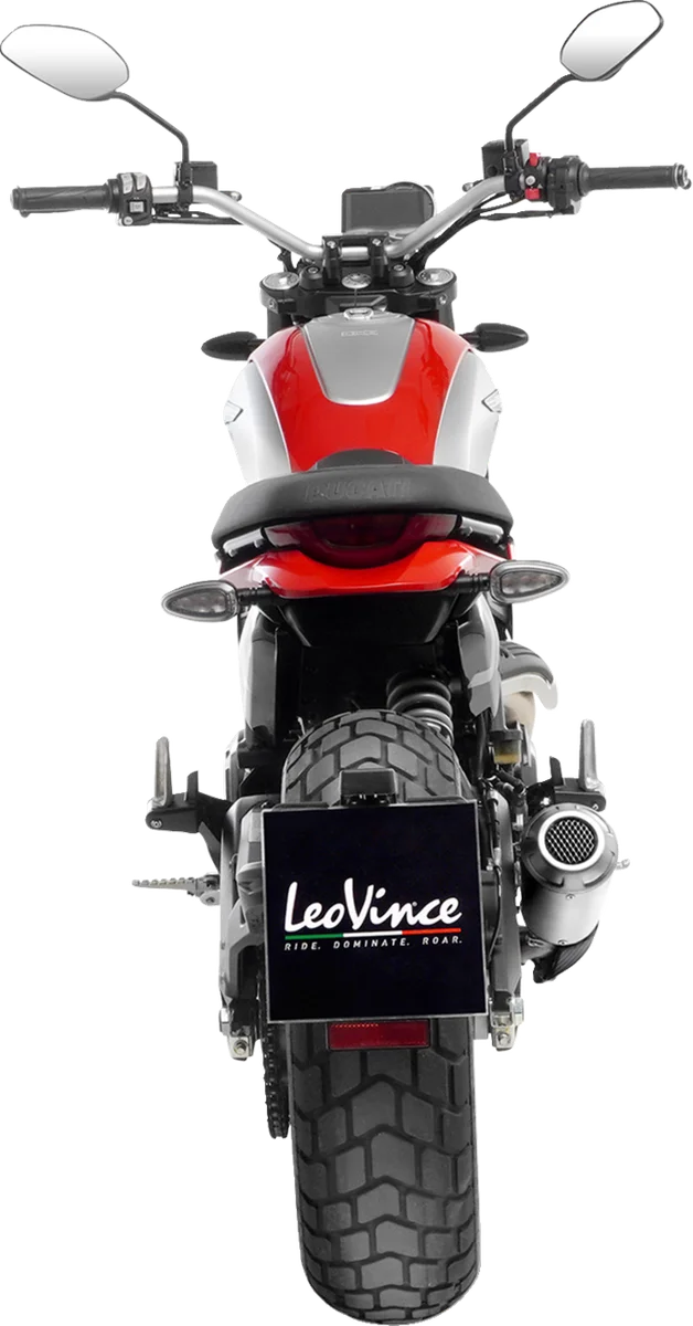 LeoVince Link Pipe 80045 - Back View