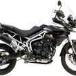 Load image into Gallery viewer, LeoVince Nero Muffler - Tiger 800 14006U - Main Product View