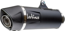 Load image into Gallery viewer, LeoVince Nero Slip-On Muffler - Black 14057U - Installation View