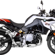 Load image into Gallery viewer, LeoVince Nero Slip-On Muffler - Black - Stainless Steel 14055U - Side View
