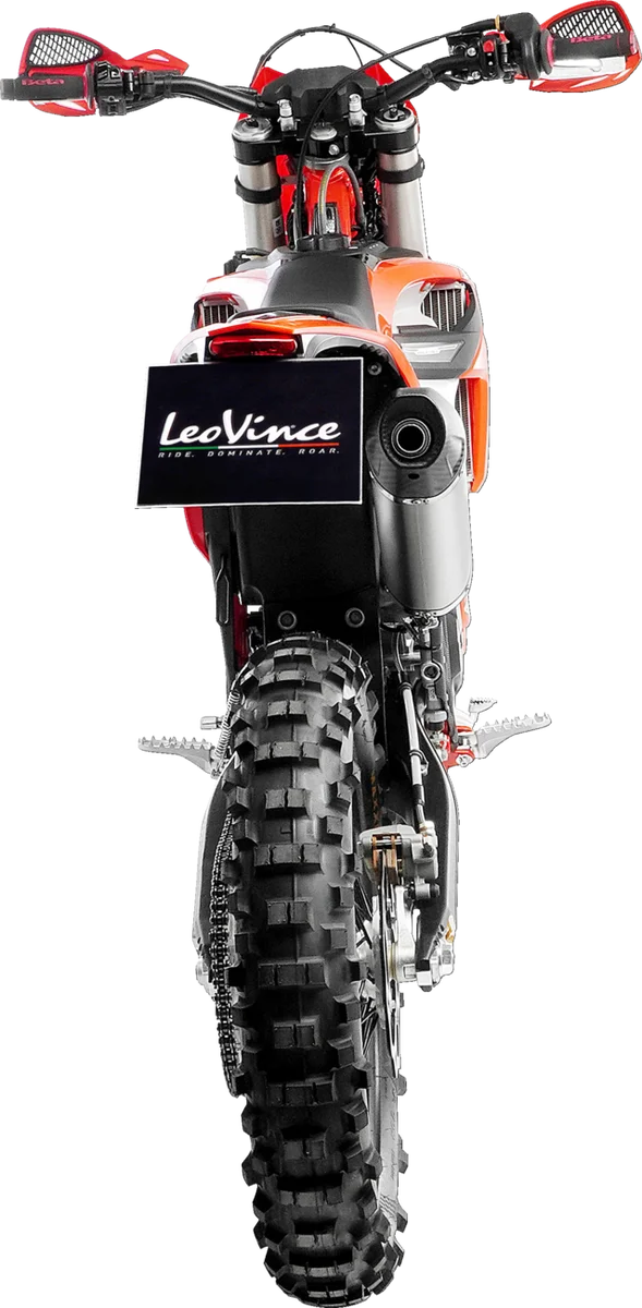 LeoVince X3 EVO Slip-On Muffler 14448X - Back View