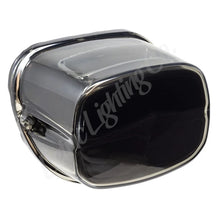 Load image into Gallery viewer, Letric Lighting 1999+ OEM Sq Back Model Squareback LED Taillight - Black (Chrome Housing/Clear Lens) - Main Product View