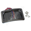 Load image into Gallery viewer, Letric Lighting 2014+ Sportster Perfect Plate Light Black Curved License Plate Frame - Main Product View