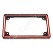 Load image into Gallery viewer, Letric Lighting 2014+ Street Glide Perfect Plate Light License Plate Frame (Gloss) - Side View