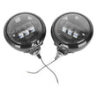 Load image into Gallery viewer, Letric Lighting 4.5in Passing Lamps Black fits 1997-2022 Harley-Davidson FLHR Road / 2007-2013 Harley-Davidson Flhrc Road ...