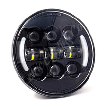 Load image into Gallery viewer, Letric Lighting 5.75in Intgrd W/Swtchbk T/S Blk - Side View