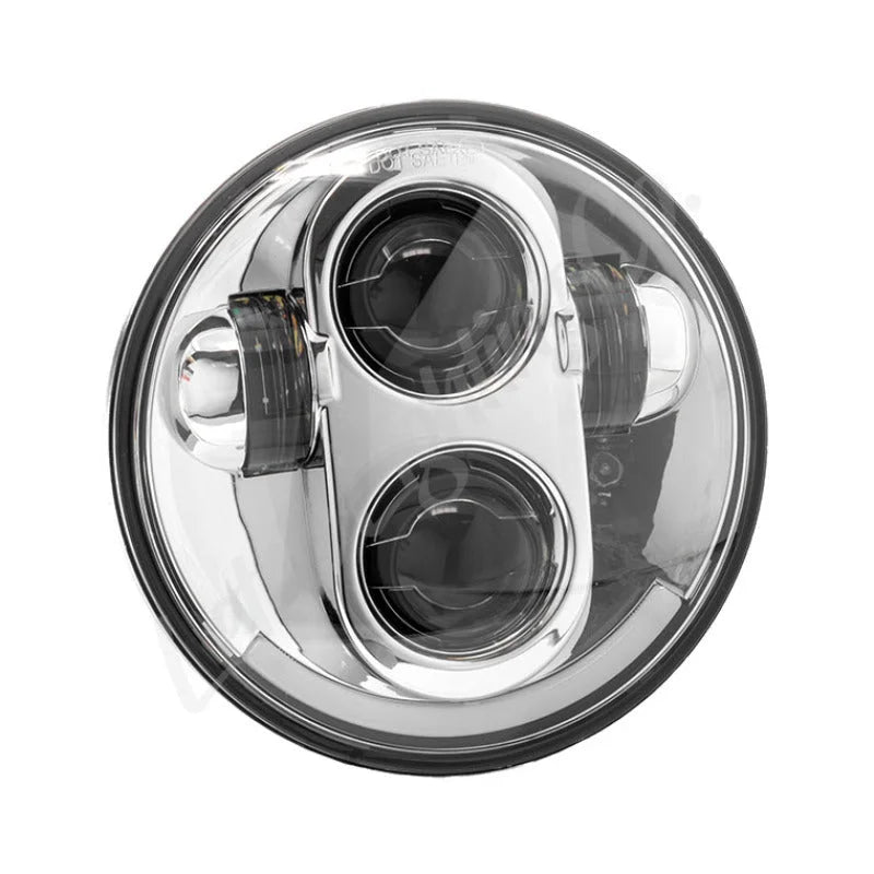 Letric Lighting 5.75in Led Prem Prj Hdlght Chr - Main Product View