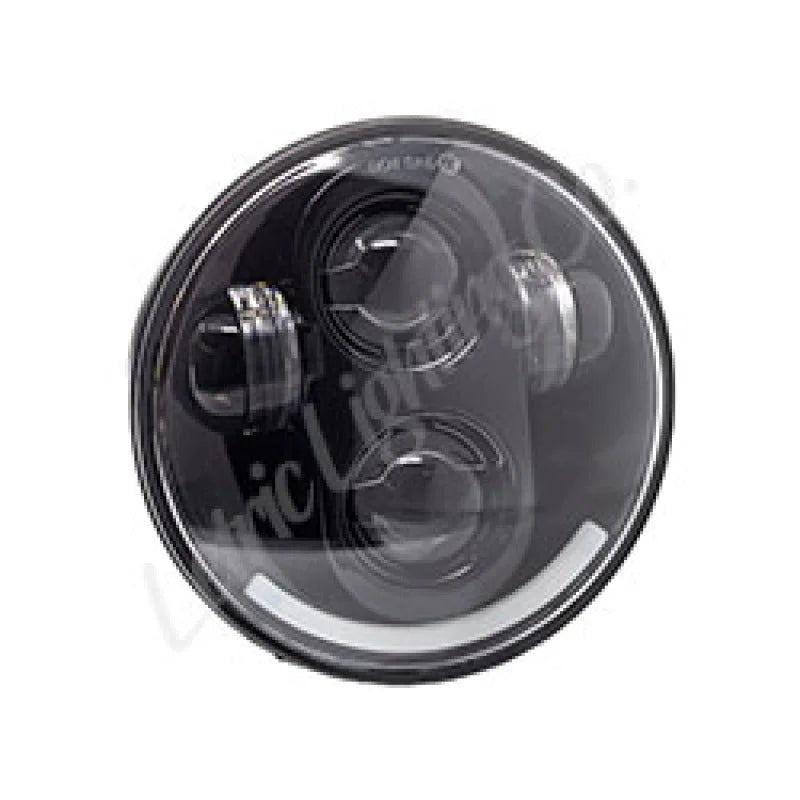 Letric Lighting 5.75" LED Black Premium Headlight - Main Product View