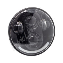Load image into Gallery viewer, Letric Lighting 5.75" LED Black Premium Headlight - Side View
