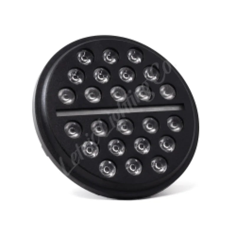 Letric Lighting 7? LED Black Buck-Shot Style multi-mini Headlight - Main Product View