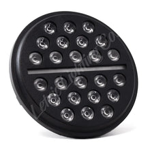 Load image into Gallery viewer, Letric Lighting 7? LED Black Buck-Shot Style multi-mini Headlight - Side View