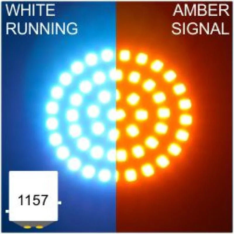 Letric Lighting Bullet Styl Insrt 1157 H/L Amb - Main Product View