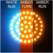 Load image into Gallery viewer, Letric Lighting Cvo Std Switchback Wht/Amb/Run - Main Product View