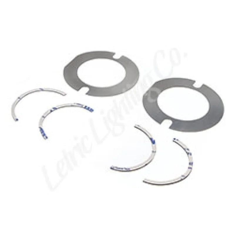 Letric Lighting Flat Lens Turn Signal Inserts - Side View