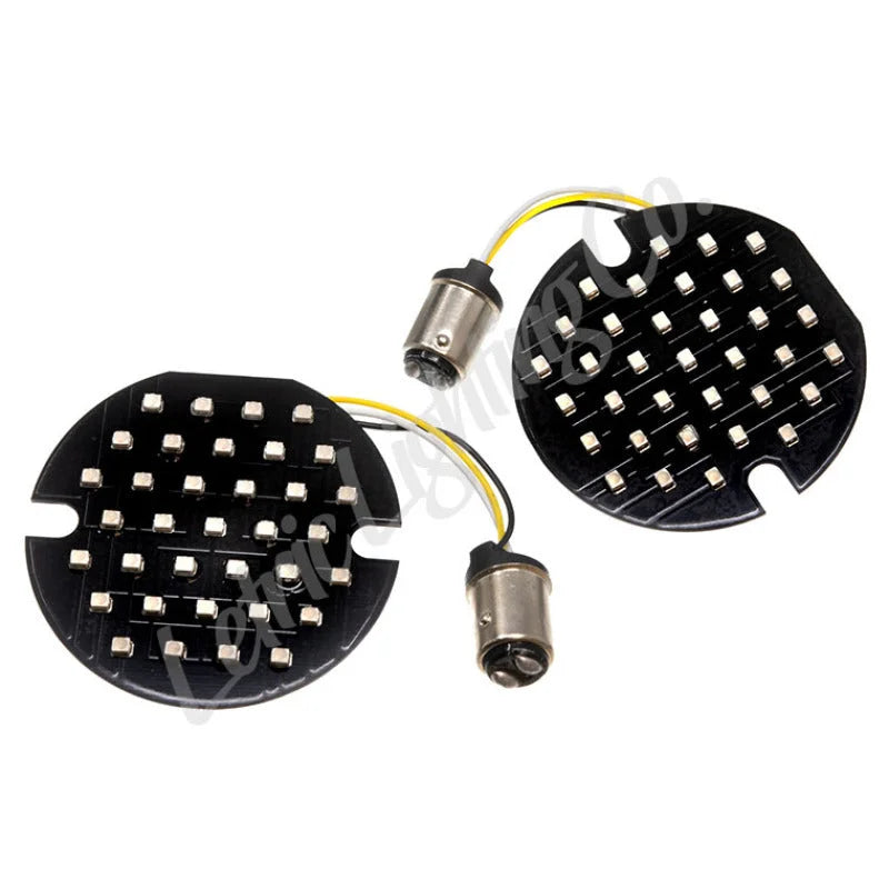 Letric Lighting Flat Styl Insrt 1157 Frnt Amb - Side View