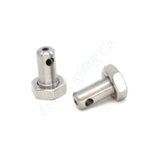 Load image into Gallery viewer, Letric Lighting Front Mirror Stem Mount for 45-Caliber MINI LEDs - Polished Stainless Steel - Main Product View