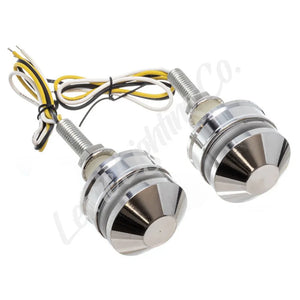 Letric Lighting Grip Ind Lghts Pol Cap Wht/Amb - Side View
