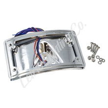 Load image into Gallery viewer, Letric Lighting Perfect Plate Light Chrome Curved License Plate Frame - Universal