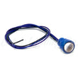 Load image into Gallery viewer, Letric Lighting Royal Flush G2 LEDs Sealed Blue Anodized Body - Red/Red - Main Product View